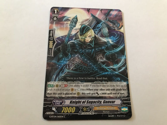 Knight Of Sagacity, Gonvar Common G-BT04/065EN C Cardfight Vanguard