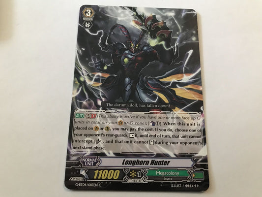 Longhorn Hunter Common G-BT04/087EN C Cardfight Vanguard