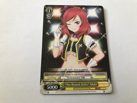 No Brand Girls Maki Rare Holo LL/EN-W01-015 R Love Live!