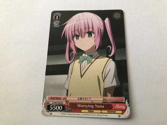 Worrying Nana TL/W37-E078 C To Loveru Darkness 2nd