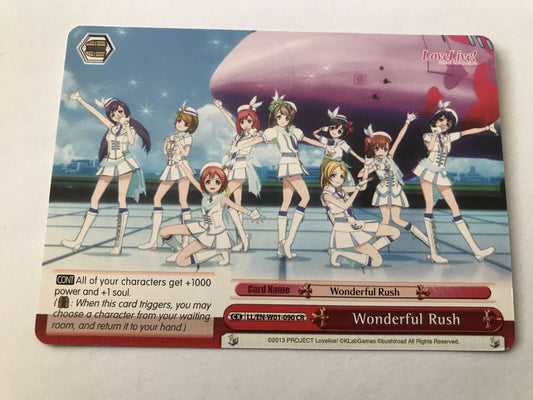 Wonderful Rush LL/EN-W01-090 CR Love Live!
