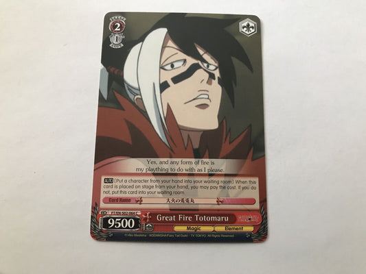 Great Fire Totomaru FT/EN-S02-064 C Fairytale