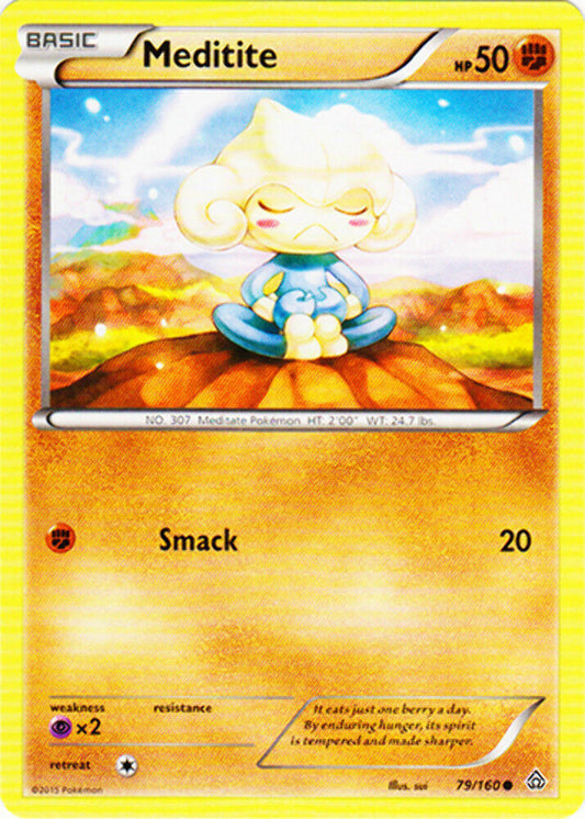Meditite - 79/160 - Common - Pokemon Primal Clash