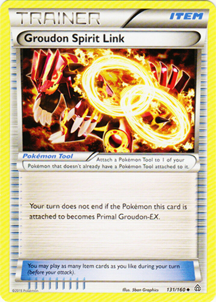 Groudon Spirit Link - 131/160 - Uncommon - Pokemon Primal Clash