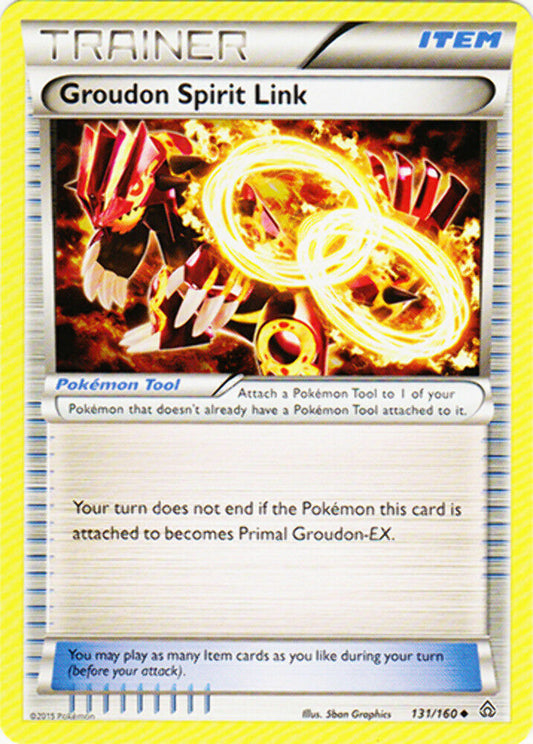 Groudon Spirit Link - 131/160 - Uncommon - Pokemon Primal Clash