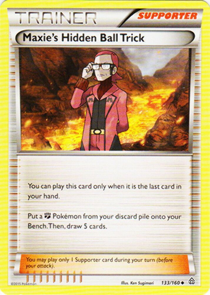 Maxie's Hidden Ball Trick - 133/160 - Uncommon - Pokemon Primal Clash