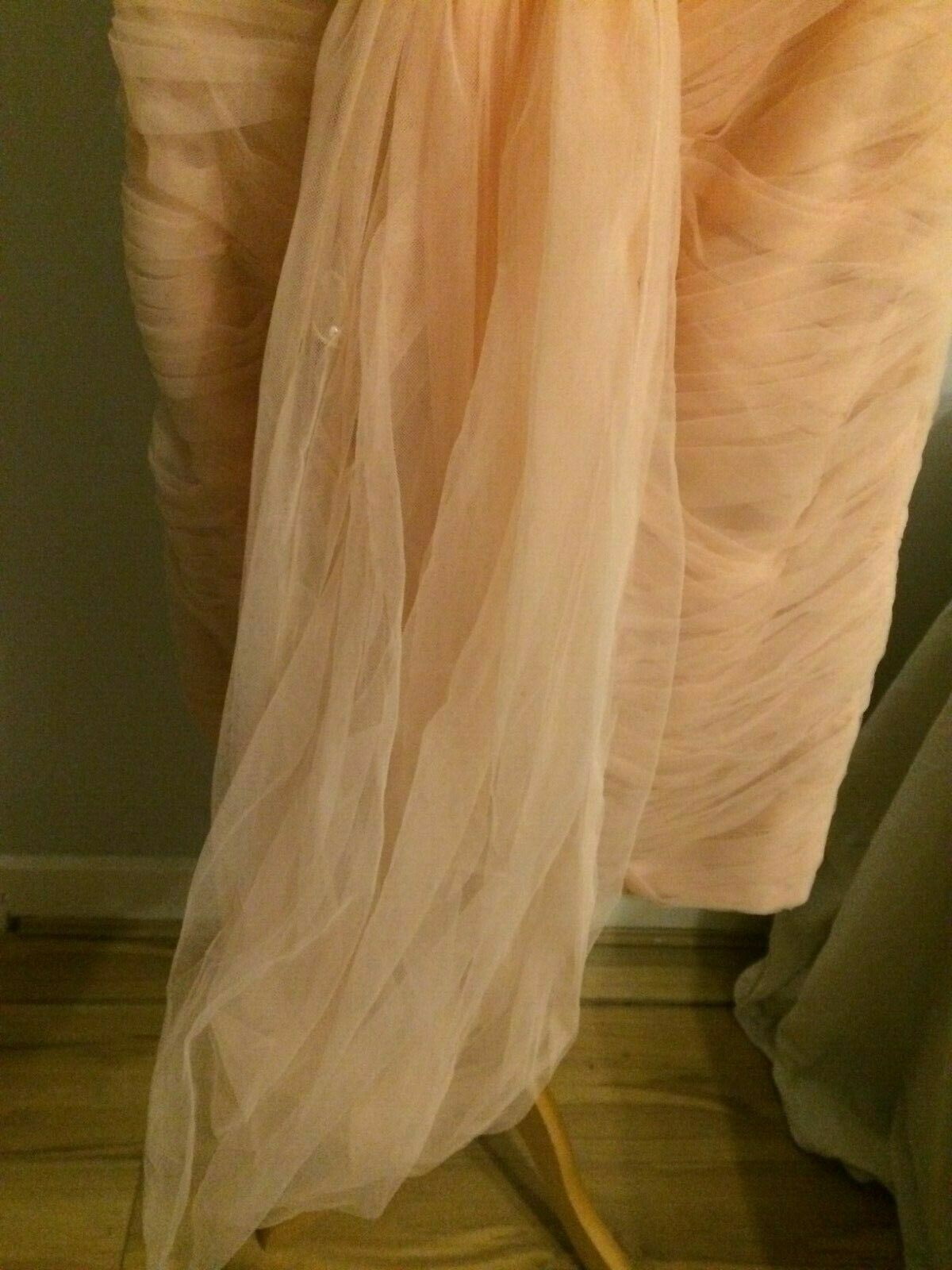 Anoushka G Couture Light Pink Blush Short Ball Gown Party Dress UK 8 RRP £239