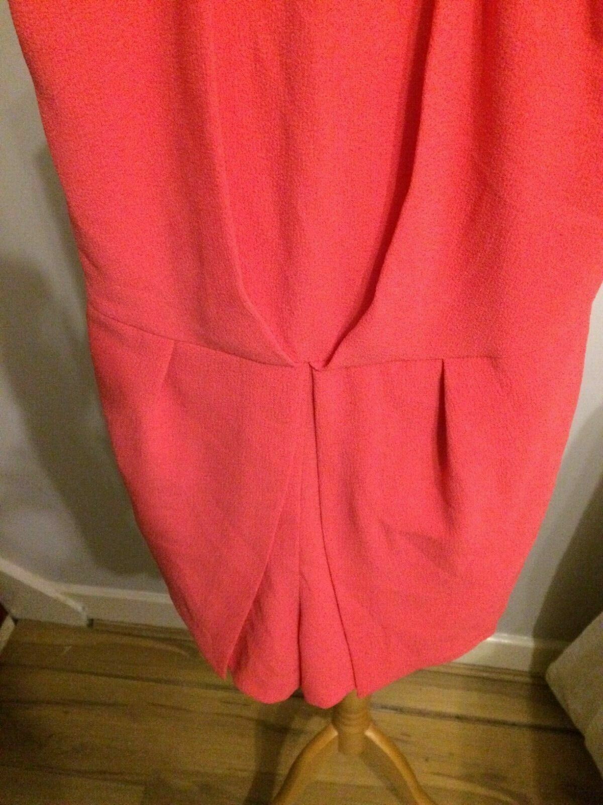 Miss Selfridge Petites Pink Sleeveless Playsuit UK 10