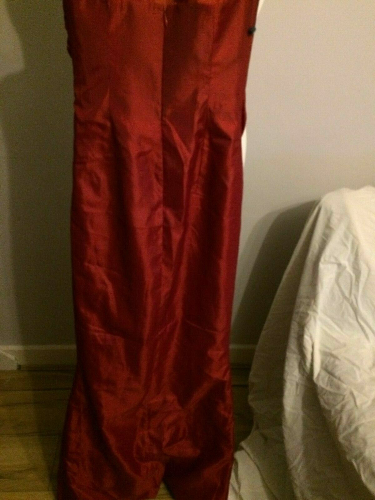 Adolfo Dominguez Red Sleeveless Evening Cocktail Party Dress UK 10