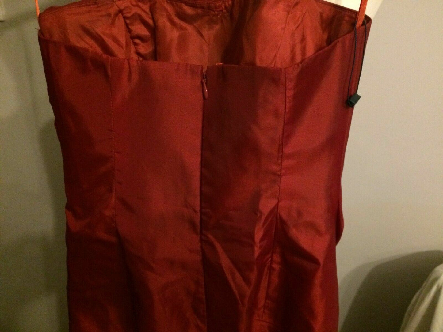 Adolfo Dominguez Red Sleeveless Evening Cocktail Party Dress UK 10