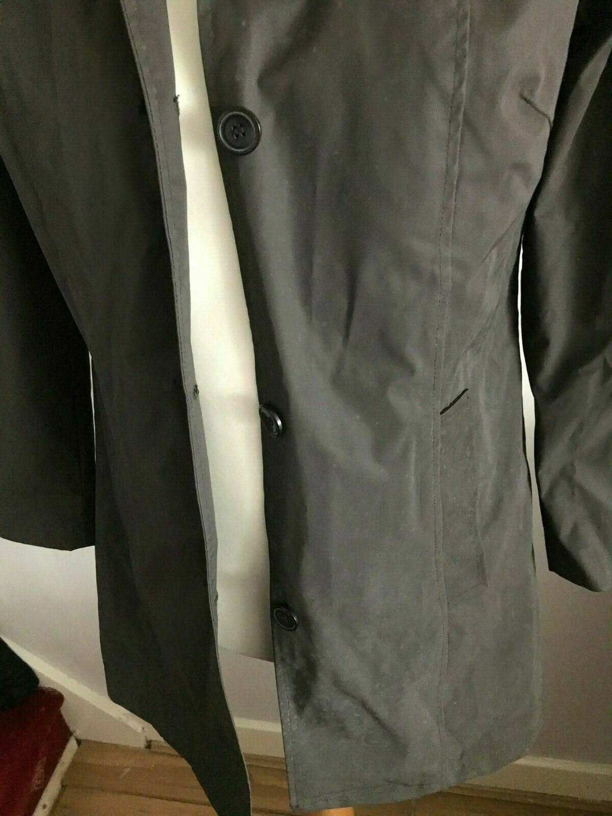 Next Ladies Green Khaki Raincoat Jacket UK 10