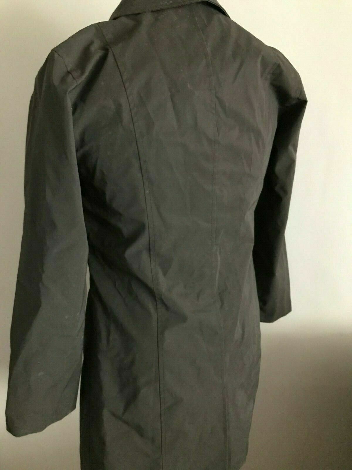 Next Ladies Green Khaki Raincoat Jacket UK 10