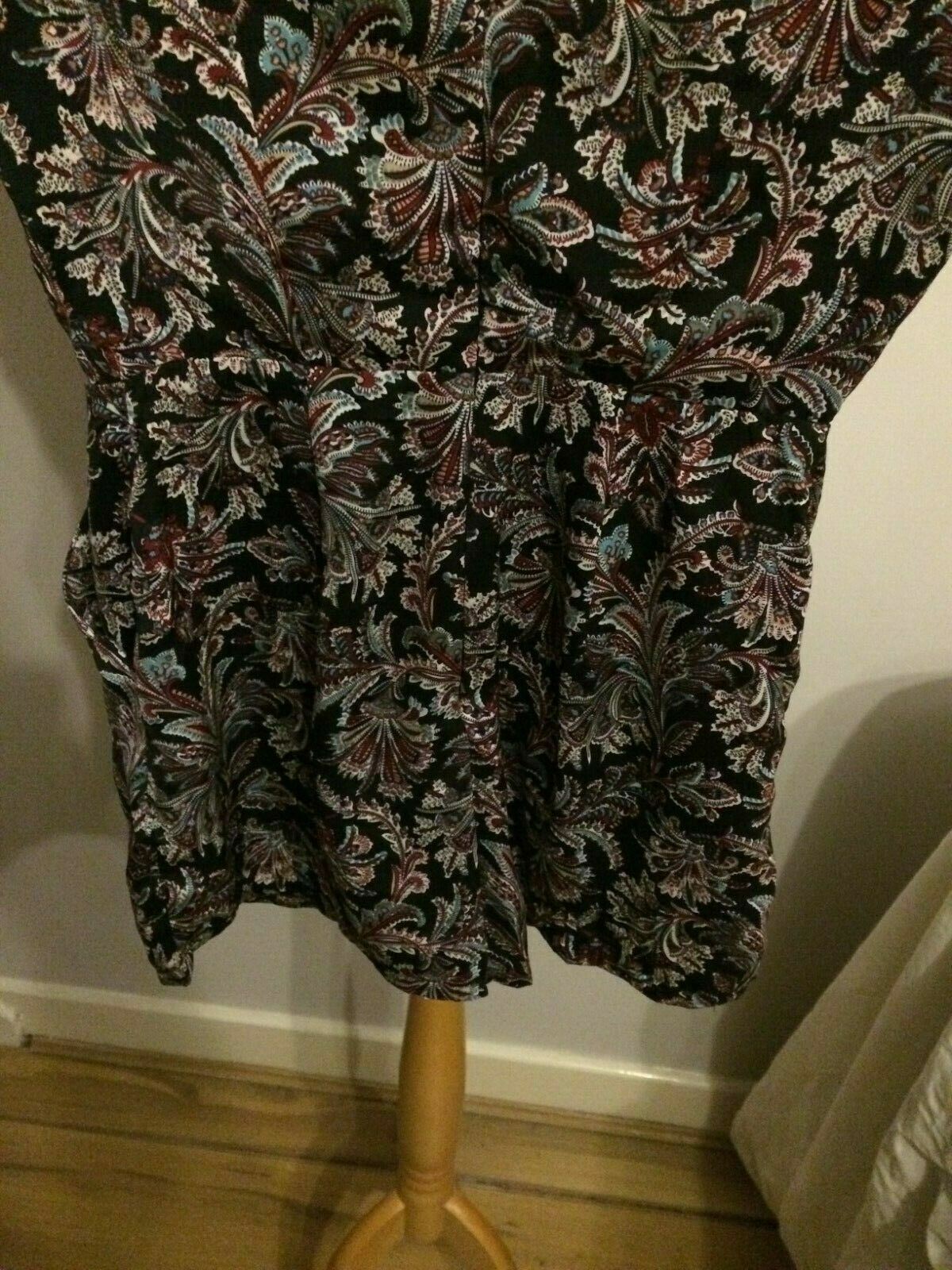 Hearts & Bows India Paisley Playsuit Party dress UK 6 RRP £25