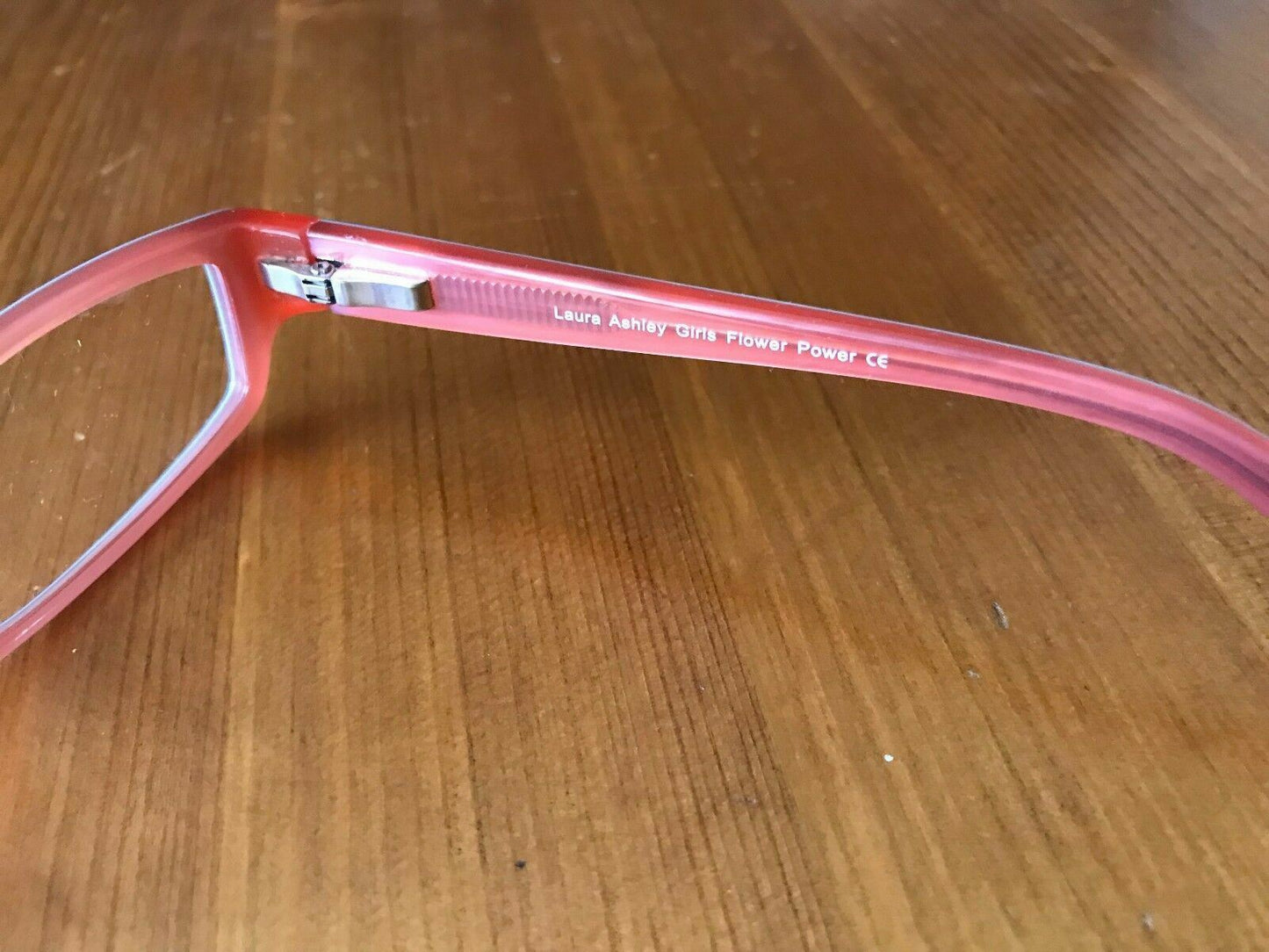 Laura Ashley Girls Glasses Flower Power Mango Tango Design NEW RRP £69