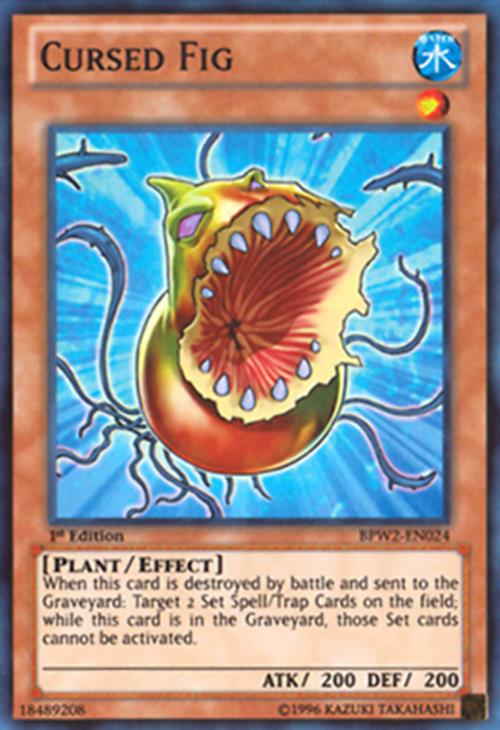Cursed Fig - WGRT-EN024 - Super Rare - 1st Edition - YuGiOh
