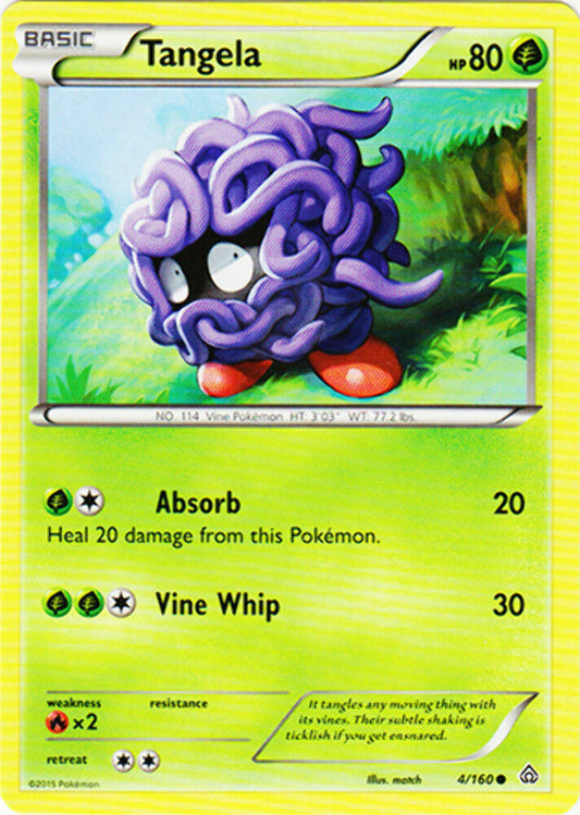 Tangela - 4/160 - Common - Pokemon Primal Clash