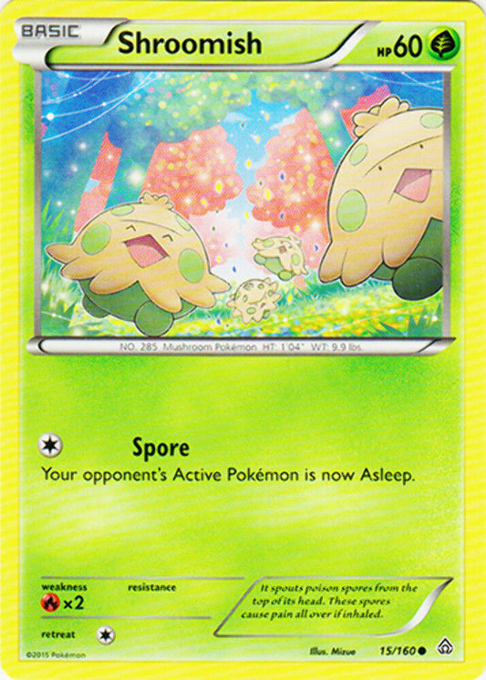 Shroomish - 15/160 - Common - Pokemon Primal Clash