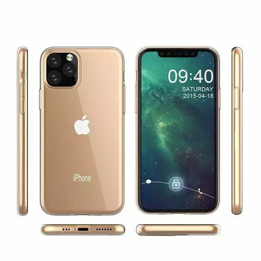 Clear Case For 🍏 iPhone 11 Pro XS Max XR X Plus Cover Shockproof Silicone Case