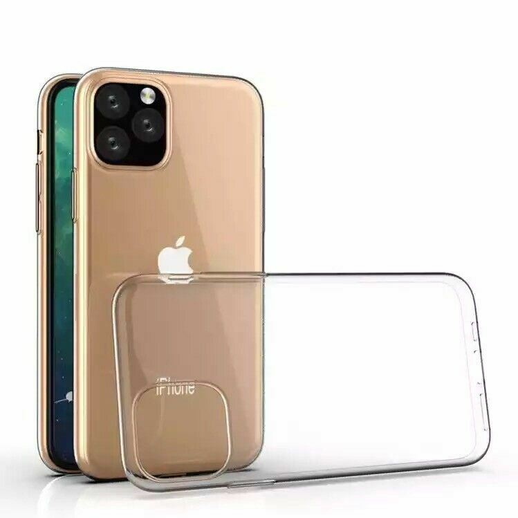Clear Case For 🍏 iPhone 11 Pro XS Max XR X Plus Cover Shockproof Silicone Case