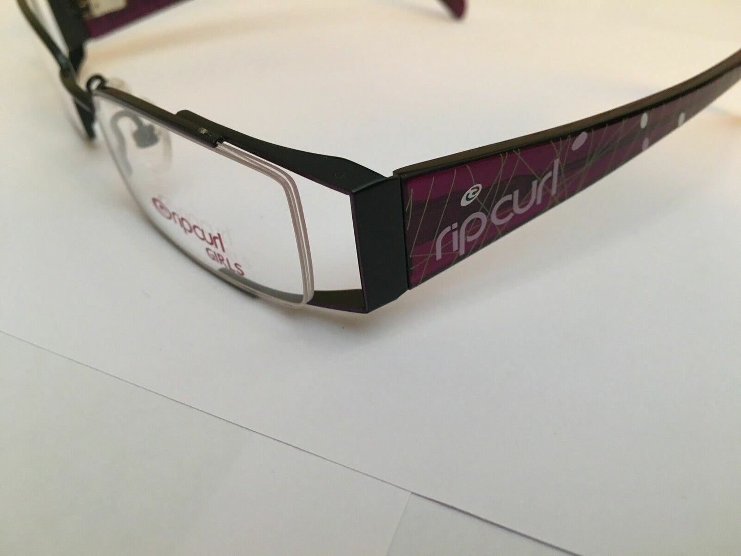 Kids Girls Rip Curl Glasses In A Dark Purple Design VOMA03 NEW RRP £79
