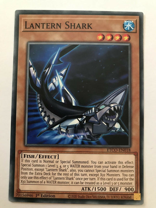 Lantern Shark - ETCO-EN018 - Common - 1st Edition