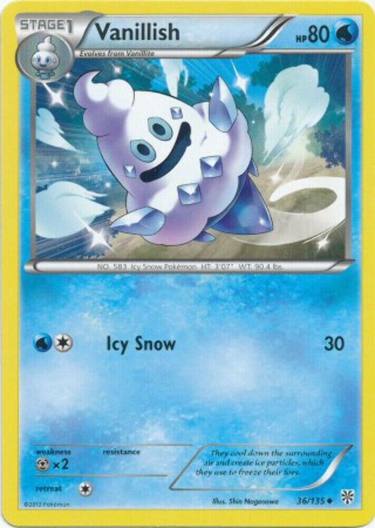 Vanillish- 36/135 - Uncommon - Pokemon Plasma Storm