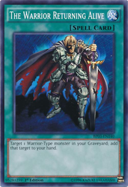 The Warrior Returning Alive - BP03-EN140 - Common - 1st Edition - YuGiOh