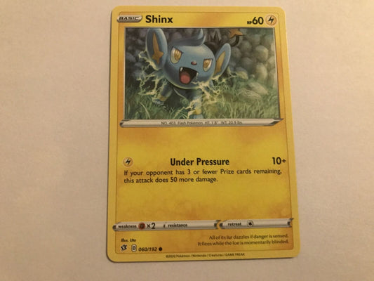 Shinx 060/192 Common Sword & Shield: Rebel Clash