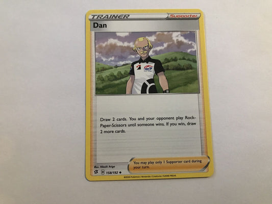 Dan 158/192 Uncommon Sword & Shield: Rebel Clash