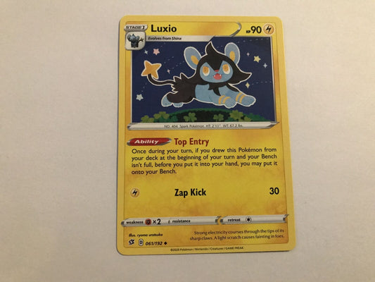 Luxio 061/192 Uncommon Sword & Shield: Rebel Clash