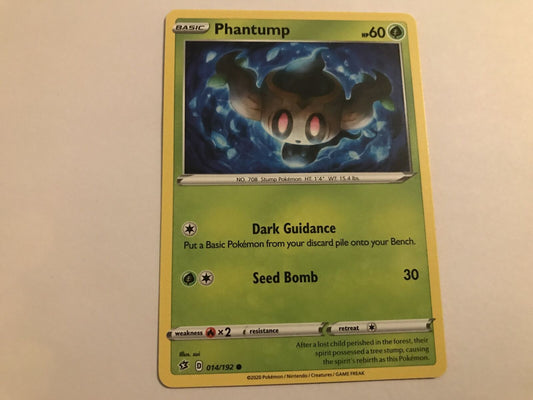 Phantump 014/192 Common Sword & Shield: Rebel Clash
