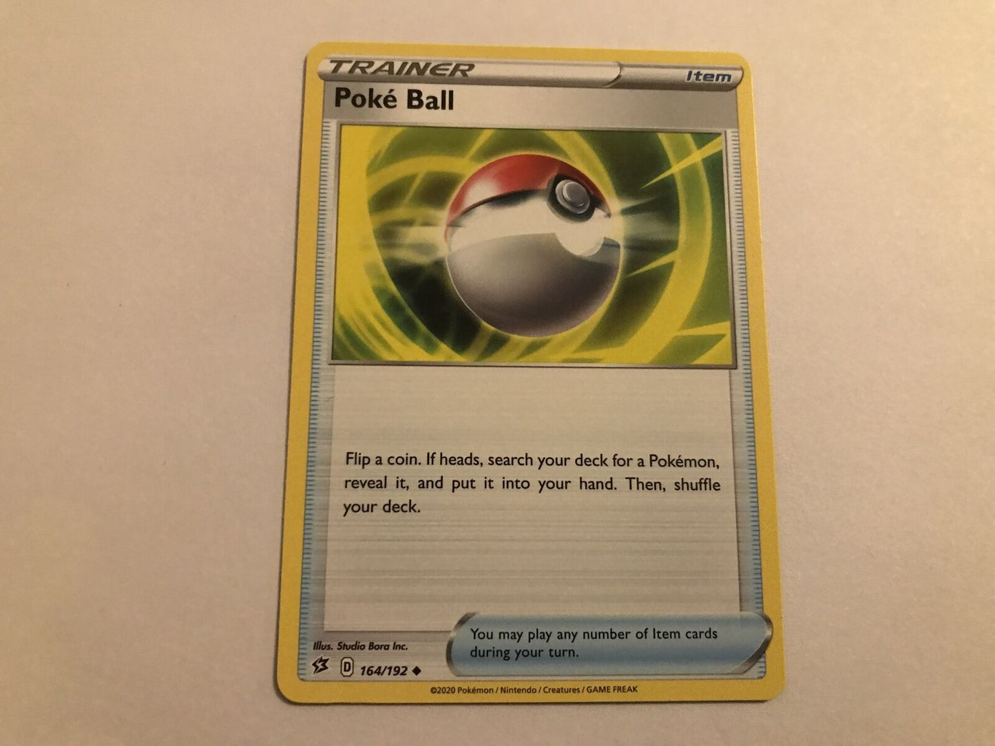 Poke Ball 164/192 Uncommon Sword & Shield: Rebel Clash