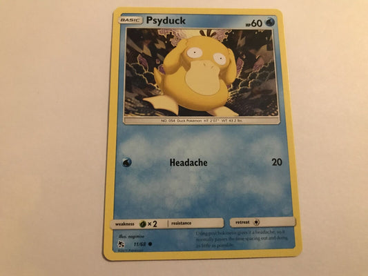 Psyduck 11/68 Common Sun & Moon: Hidden Fates