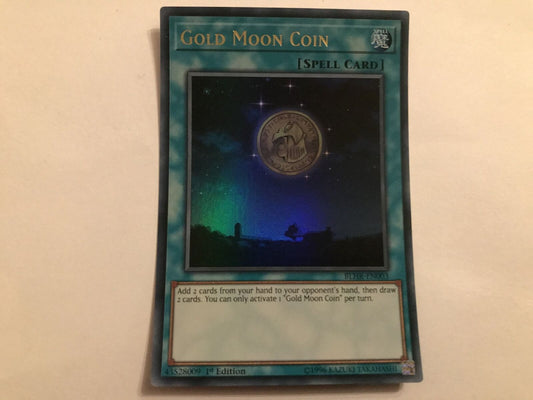 Gold Moon Coin - BLHR-EN003 - Ultra Rare - 1st Edition - YuGiOh