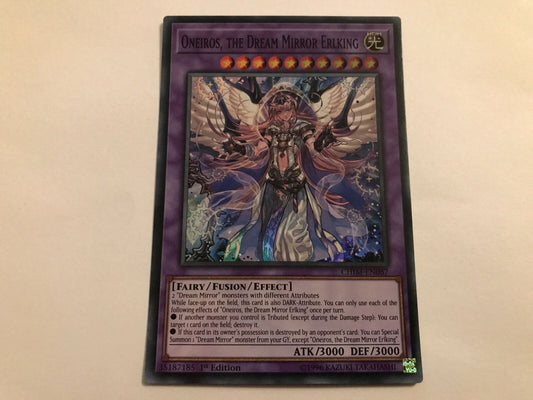 Oneiros, The Dream Mirror Erlking - CHIM-EN087 - Super Rare - 1st Edition - YuGi