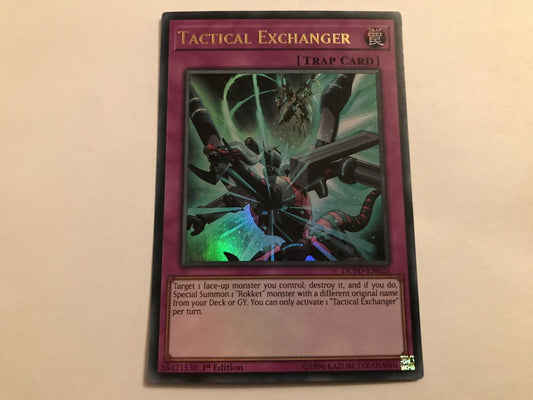 Tactical Exchanger - DUPO-EN026 - Ultra Rare - 1st Edition