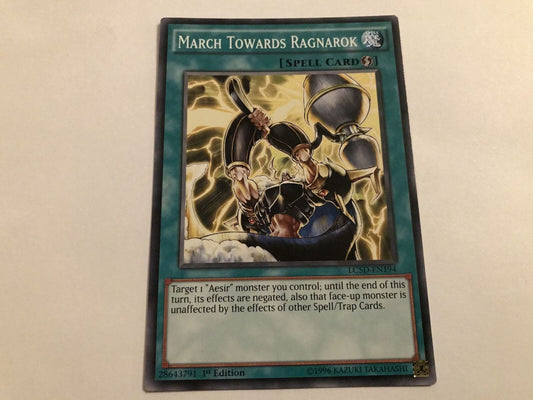 March Towards Ragnarok - LC5D-EN194 - Common - 1st Edition - YuGiOh