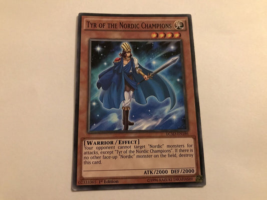 Tyr Of The Nordic Champions - LC5D-EN186 - Common - 1st Edition - YuGiOh