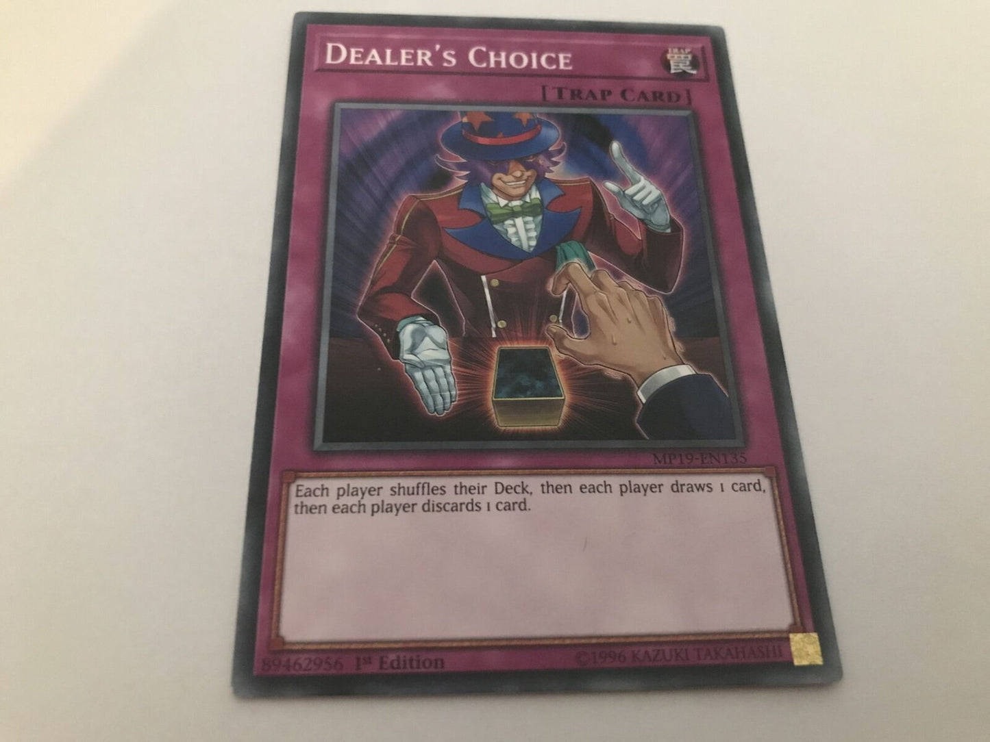 Dealer's Choice - MP19-EN135 - Common - 1st Edition - YuGiOh