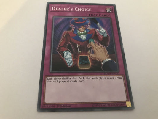 Dealer's Choice - MP19-EN135 - Common - 1st Edition - YuGiOh