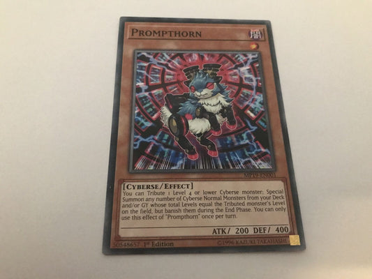 Prompthorn - MP19-EN001 - Common - 1st Edition - YuGiOh