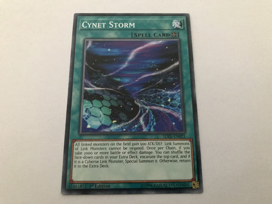 Cynet Storm - SDPL-EN021 - Common - 1st Edition - YuGiOh