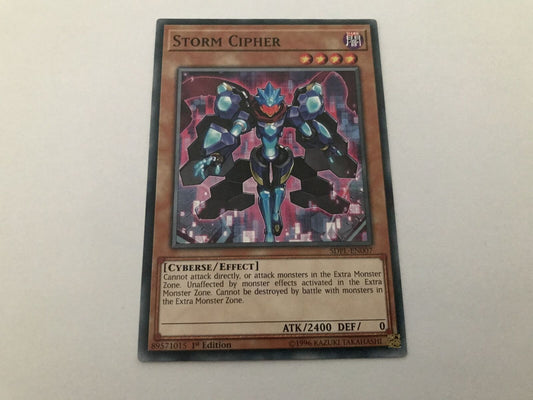 Storm Cipher - SDPL-EN007 - Common - 1st Edition - YuGiOh