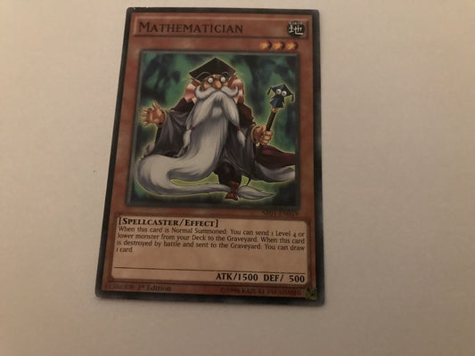Mathematician - SR01-EN019 - Common - 1st Edition - YuGiOh