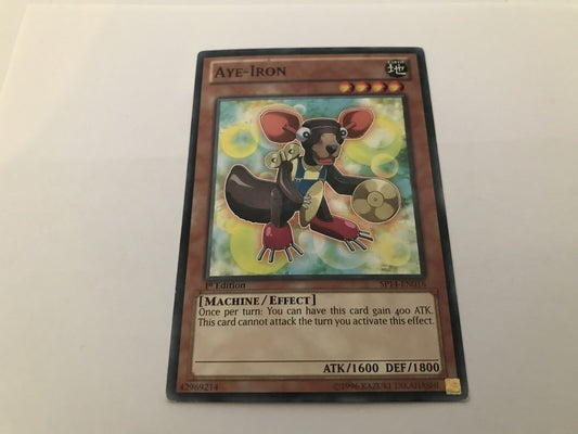 Aye-Iron - SP14-EN016 - Common - 1st Edition - YuGiOh