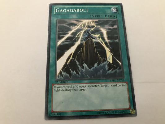 Gagagabolt - SP14-EN033 - Common - 1st Edition - YuGiOh