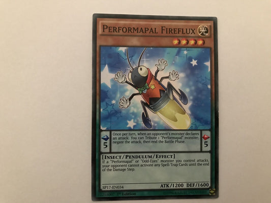 Performapal Fireflux - SP17-EN034 - Common - 1st Edition - YuGiOh
