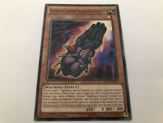 Superheavy Samurai Soulbuster Gaunlet - SP17-EN012 - Common - 1st Edition