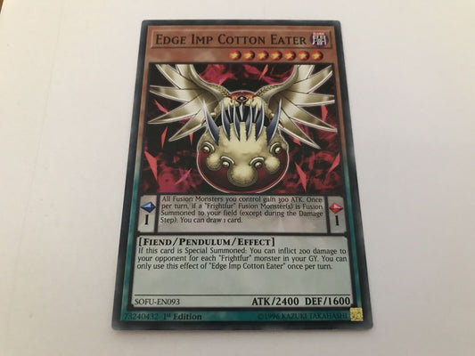 Edge Imp Cotton Eater - SOFU-EN093 - Common - 1st Edition - YuGiOh