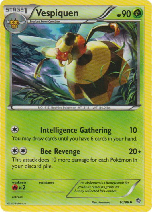 Vespiquen - 10/98 - Uncommon - Pokemon Ancient Origins